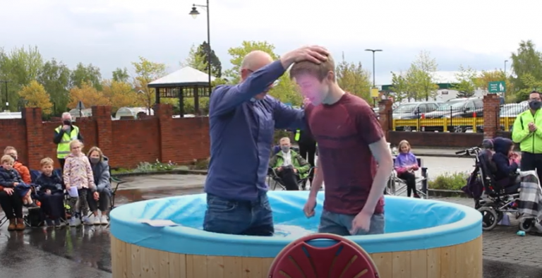 Church on the Heath baptism